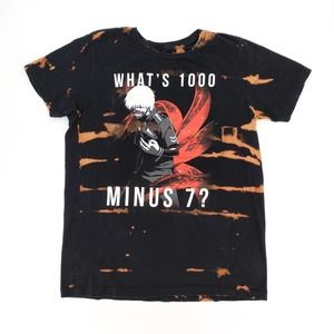 Tokyo Ghoul 1000 Minus 7 Custom Tie Dye T-Shirt M